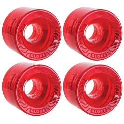 ROUES GLOBE BRUISER WHEEL CLEAR CORAL - 62MM