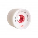 ROUES GLOBE CONICAL CRUISER WHEEL WHITE RED - 65MM