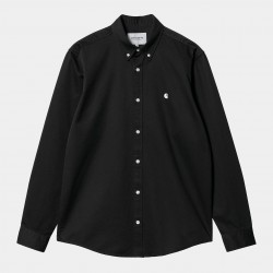 CHEMISE CARHARTT WIP MADISON LS - BLACK WAX