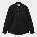 CHEMISE CARHARTT WIP MADISON LS - BLACK WAX