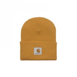 BONNET CARHARTT WIP ACRYLIC WATCH HAT - OCHRE