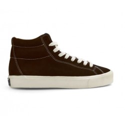 CHAUSSURES LAST RESORT AB VM003 HI SUEDE - CHOC BROWN WHITE