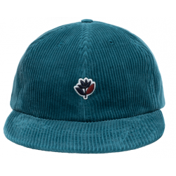 CASQUETTE MAGENTA CORD 6P HAT - PETROL BLUE 