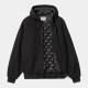 VESTE CARHARTT WIP OG ACTIVE JACKET - BLACK AGED CANVAS