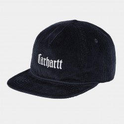 CASQUETTE CARHARTT WIP LETTERMAN - DARK NAVY WAX