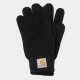 GANTS CARHARTT WIP WATCH GLOVES - BLACK