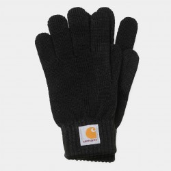 GANTS CARHARTT WIP WATCH GLOVES - BLACK