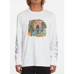 T-SHIRT CHRISSIE ABBOT X FRENCH LS - WHITE 