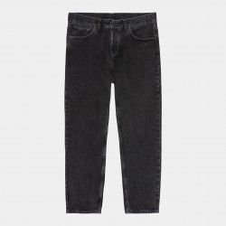 PANTALON CARHARTT WIP NEWEL - BLACK STONE WASHED