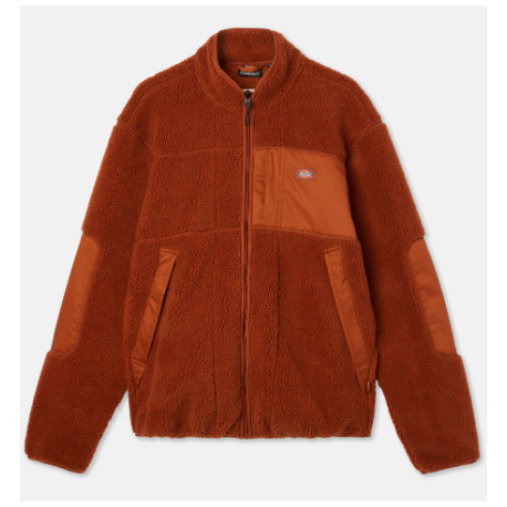 VESTE DICKIES RED CHUTE SHERPA - GINGERBREAD