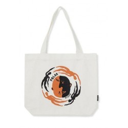 SAC POLAR CIRCLE OF LIFE TOTE BAG - WHITE