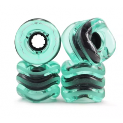 ROUES SHARK WHEEL 60MM 78A CALIFORNIA ROLL TRANS EMERALD