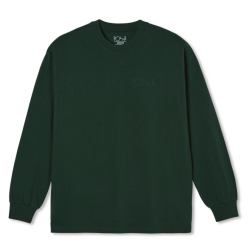 T-SHIRT POLAR STROKE LOGO LS - DARK GREEN