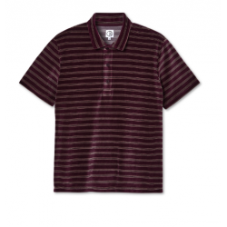 POLO POLAR VELOUR SHIRT - WINE