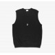 SWEAT POETIC COLLECTIVE EMBROIDERED SLIPOVER - BLACK