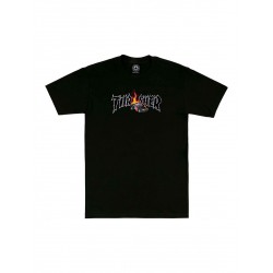 T-SHIRT THRASHER COP CAR - BLACK 