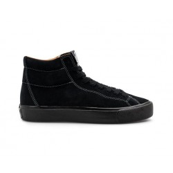 CHAUSSURES LAST RESORT VM003 HI SUEDE - BLACK BLACK WHITE