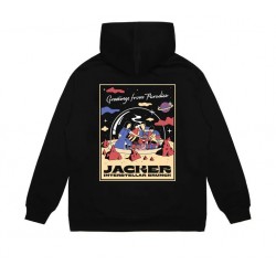 SWEAT JACKER BRUNCH HOODIE - BLACK