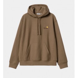 SWEAT CARHARTT WIP AMERICAN SCRIPT HOODED - BUFFALO