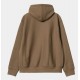 SWEAT CARHARTT WIP AMERICAN SCRIPT HOODED - BUFFALO