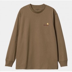T-SHIRT CARHARTT WIP AMERICAN SCRIPT LS - BUFFALO