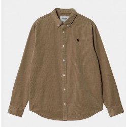 CHEMISE CARHARTT WIP MADISON FINE CORD - BUFFALO