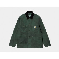VESTE CARHARTT OG CHORE CHROMO COAT - TREEHOUSE CHROMO BLACK