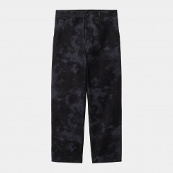 PANTALON CARHARTT WIP SINGLE KNEE CHROMO - BLACK CHROMO