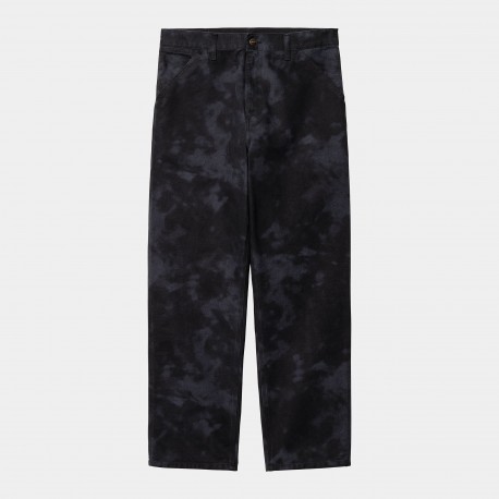 PANTALON CARHARTT WIP SINGLE KNEE CHROMO - BLACK CHROMO