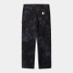 PANTALON CARHARTT WIP SINGLE KNEE CHROMO - BLACK CHROMO