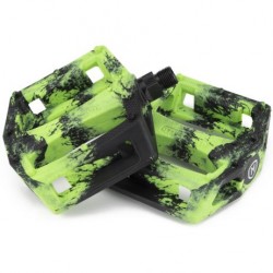 PEDALES MISSION IMPULSE - BLACK GREEN