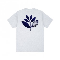 T-SHIRT MAGENTA PIANO PLANT TEE - BLACK