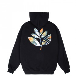 SWEAT MAGENTA MTN FLEECE HOODIE - FORREST GREEN