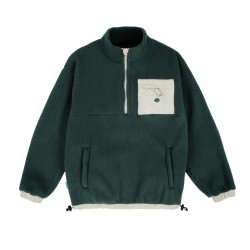 POLAIRE MAGENTA MTN SHERPA HIGH NECK - FORREST GREEN 