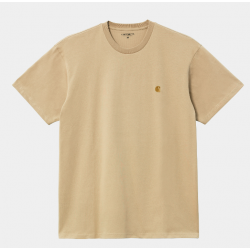 T-SHIRT CARHARTT WIP CHASE - CITRON GOLD