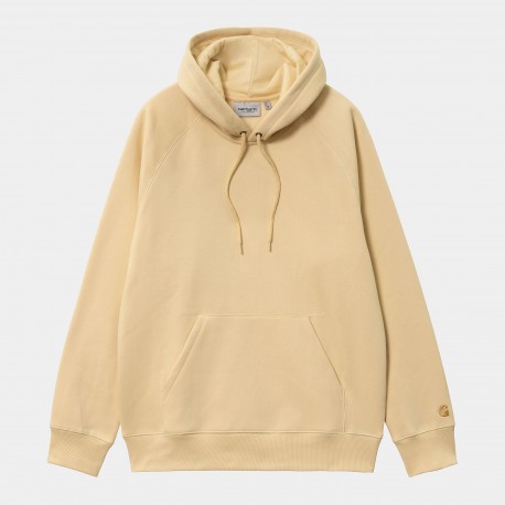 SWEAT CARHARTT WIP CHASE HOODED - CITRON GOLD 