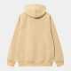 SWEAT CARHARTT WIP CHASE HOODED - CITRON GOLD 