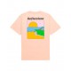 T SHIRT ELEMENT REFLECTIONS SS - ALMOST APRICOT