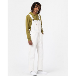 SALOPETTE DICKIES DUCK CANVAS BIB - STONE WASHED CLOUD