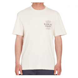 T-SHIRT VOLCOM LINTELL BASIC - WHITECAP GREY