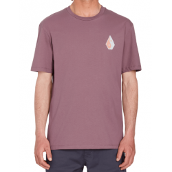 T-SHIRT VOLCOM ZENNER BASIC - BORDEAUX BROWN