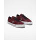 CHAUSSURES CONVERSE ONE STAR PRO OX - DEEP BORDEAUX BLACK WHITE