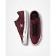 CHAUSSURES CONVERSE ONE STAR PRO OX - DEEP BORDEAUX BLACK WHITE