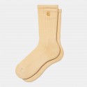 CHAUSSETTES CARHARTT WIP CHASE SOCKS - CITRON GOLD