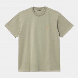 T-SHIRT CARHARTT WIP CHASE S/S - AGAVE GOLD