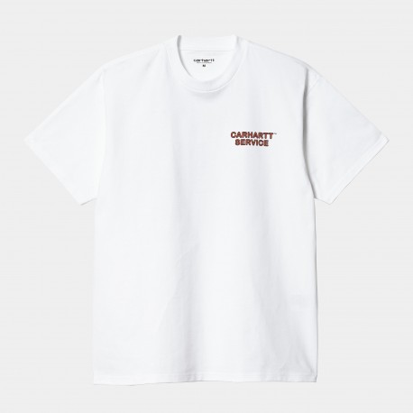 T-SHIRT CARHARTT WIP CAR REPAIR - WHITE