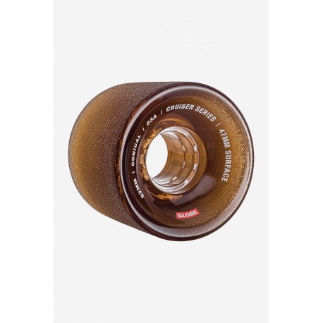 ROUES GLOBE CONICAL CRUISER WHEEL CLEAR COFFEE - 62MM