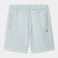SHORT CARHARTT WIP CHASE SWEAT SHORT - ICARUS GOLD 