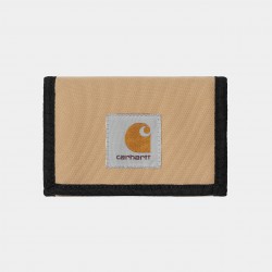 PORTEFEUILLE CARHARTT WIP ALEC WALLET - DUSTY HAMILTON BROWN