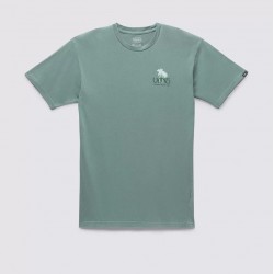 T-SHIRT VANS SUNSET DUAL PALM - CHINOIS GREEN